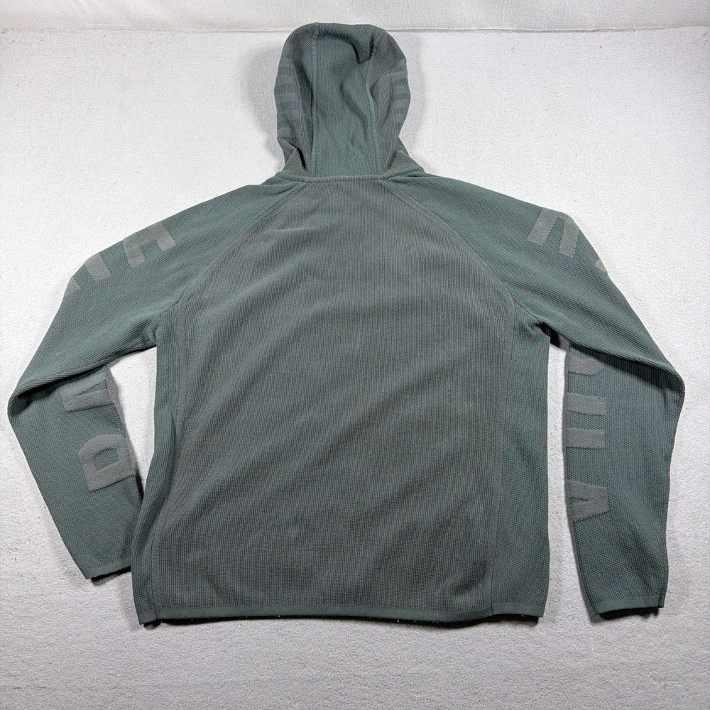 Rapha Pro Team Transfer Hoodie Men Large Slim Fit Sage Green Cycling Athleisure - Picture 8 of 9